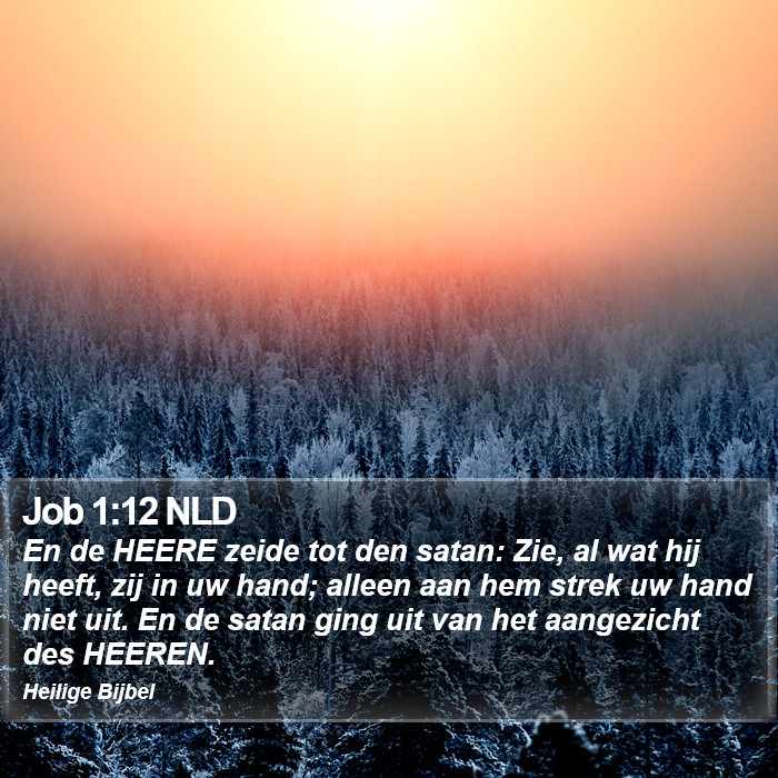 Job 1:12 NLD Bible Study