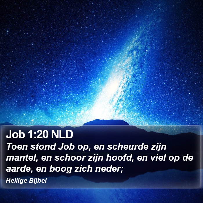 Job 1:20 NLD Bible Study