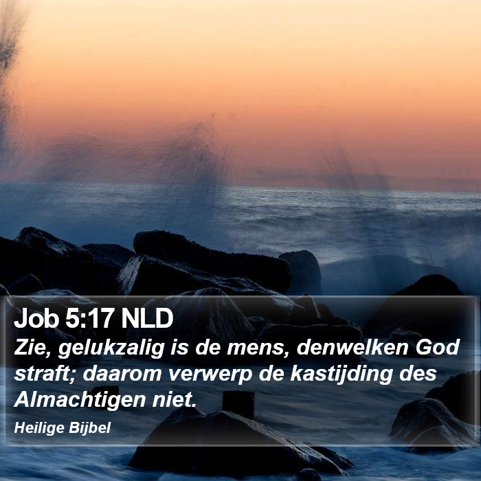 Job 5:17 NLD Bible Study