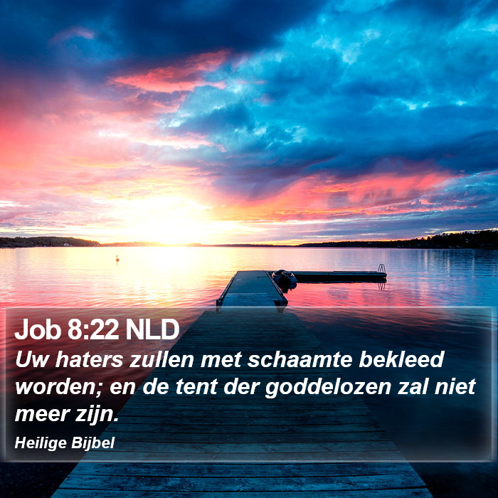 Job 8:22 NLD Bible Study