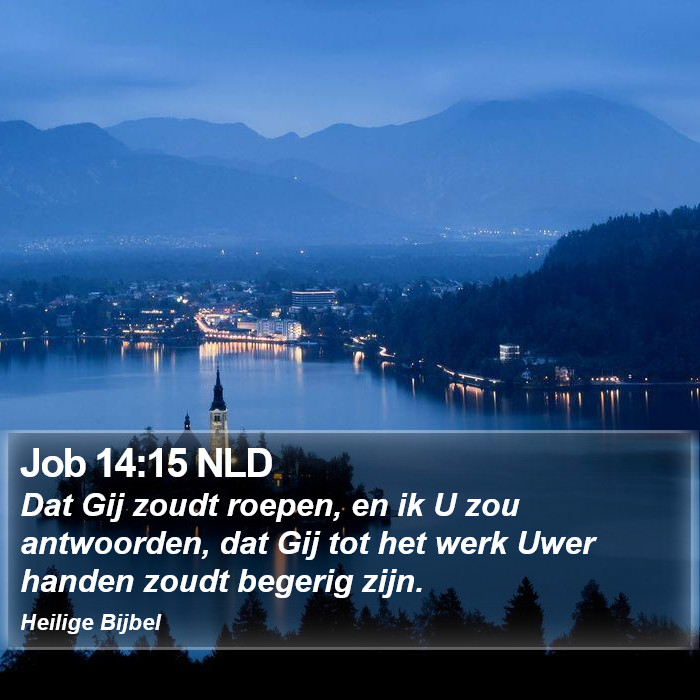 Job 14:15 NLD Bible Study