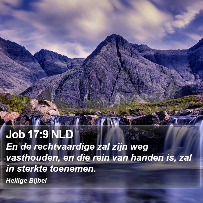 Job 17:9 NLD Bible Study