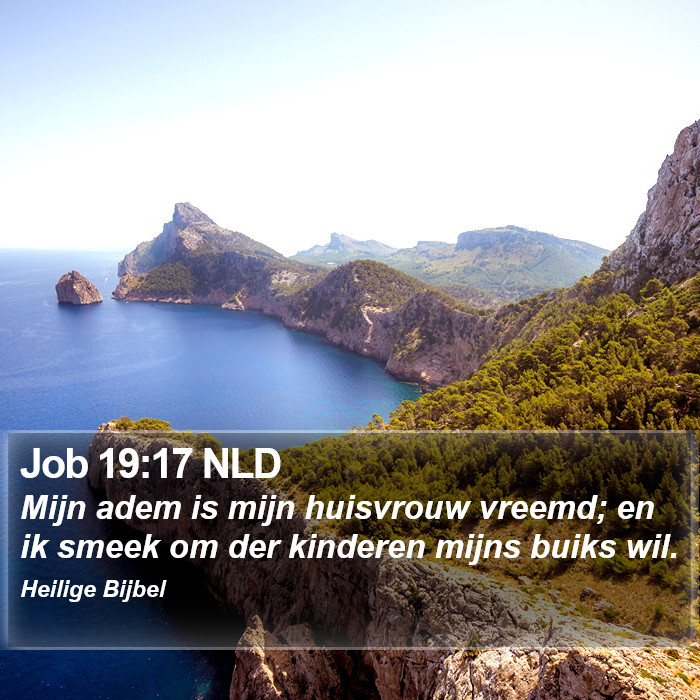 Job 19:17 NLD Bible Study