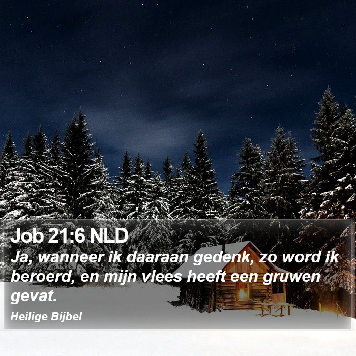 Job 21:6 NLD Bible Study