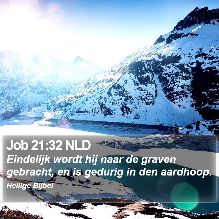 Job 21:32 NLD Bible Study