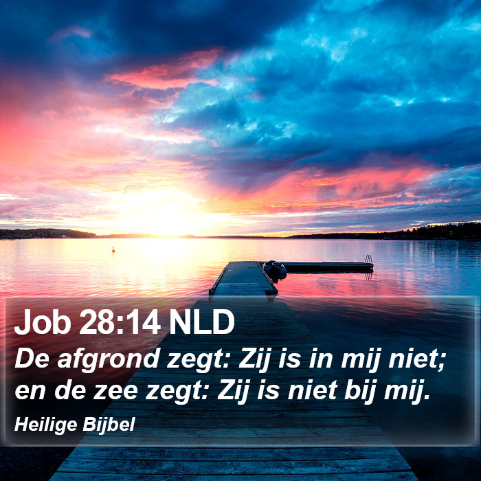 Job 28:14 NLD Bible Study