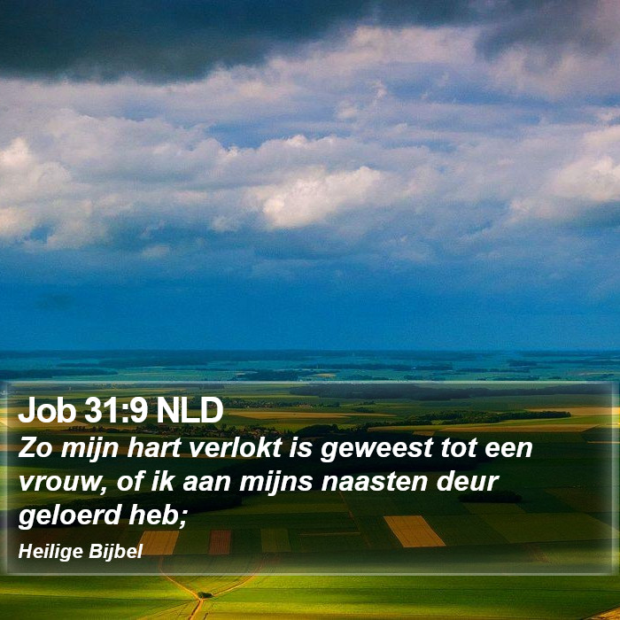 Job 31:9 NLD Bible Study