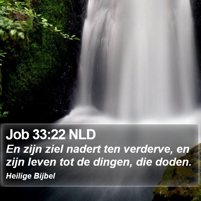 Job 33:22 NLD Bible Study