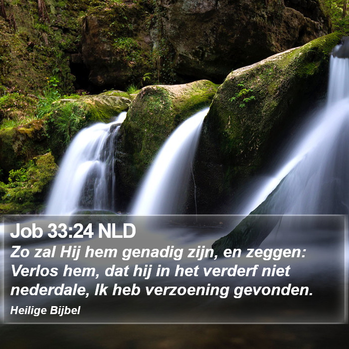 Job 33:24 NLD Bible Study