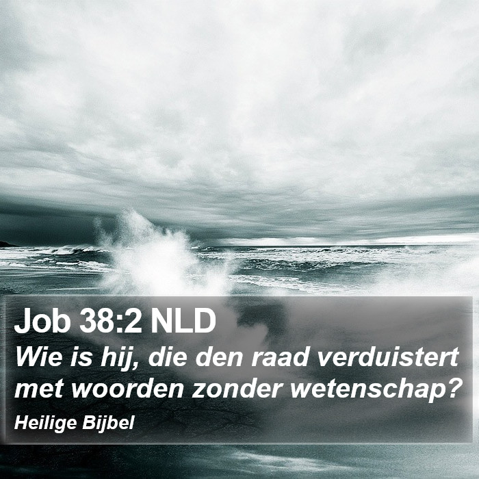 Job 38:2 NLD Bible Study