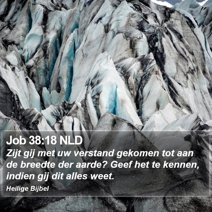 Job 38:18 NLD Bible Study