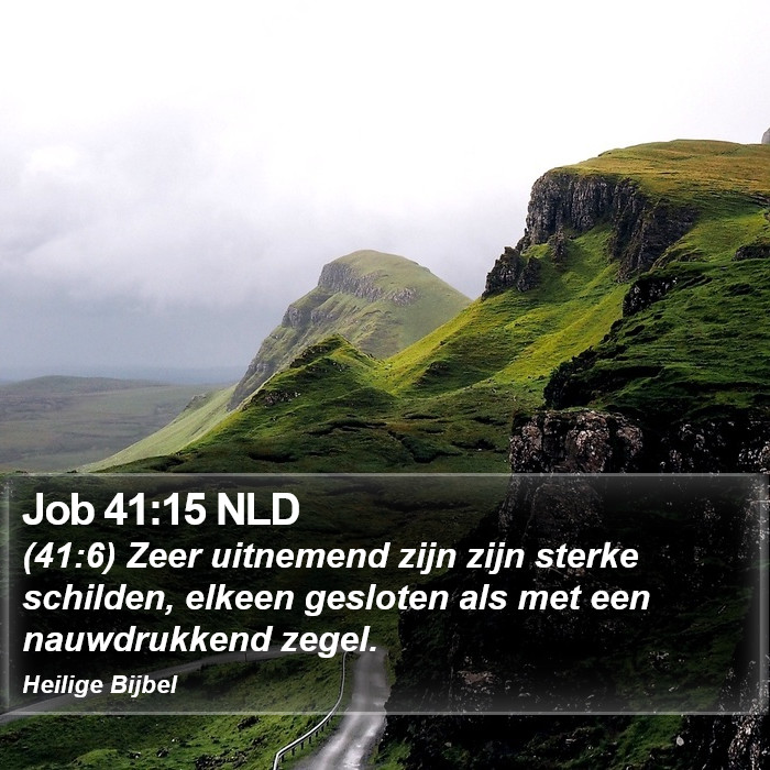 Job 41:15 NLD Bible Study