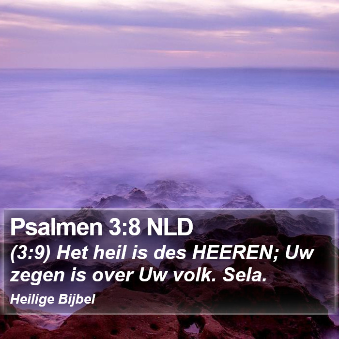 Psalmen 3:8 NLD Bible Study