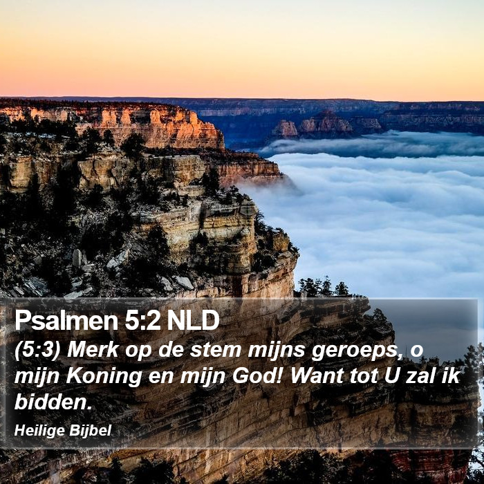 Psalmen 5:2 NLD Bible Study
