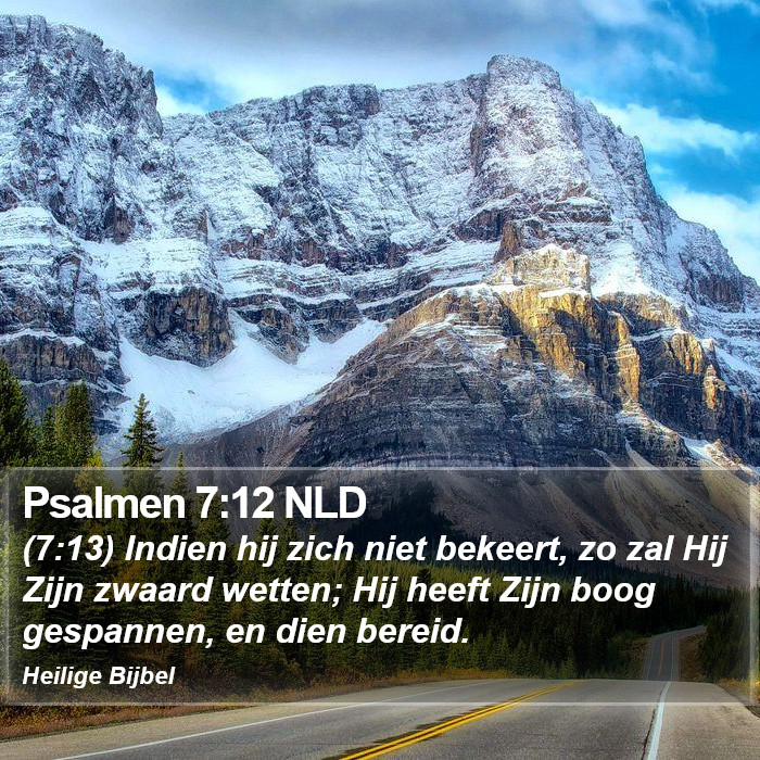 Psalmen 7:12 NLD Bible Study