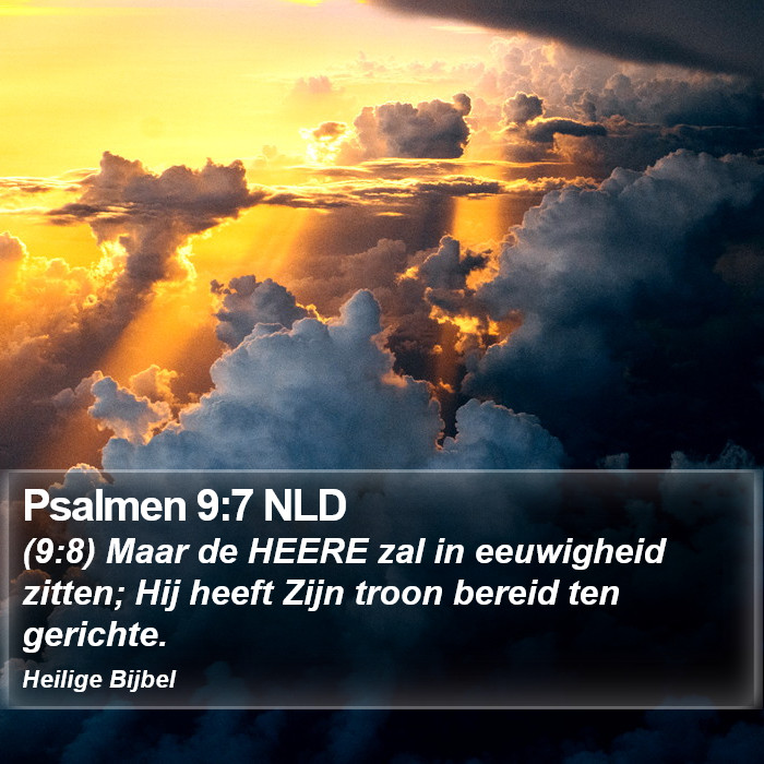 Psalmen 9:7 NLD Bible Study