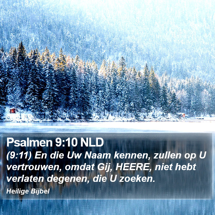 Psalmen 9:10 NLD Bible Study