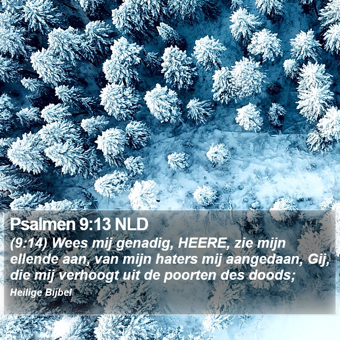 Psalmen 9:13 NLD Bible Study