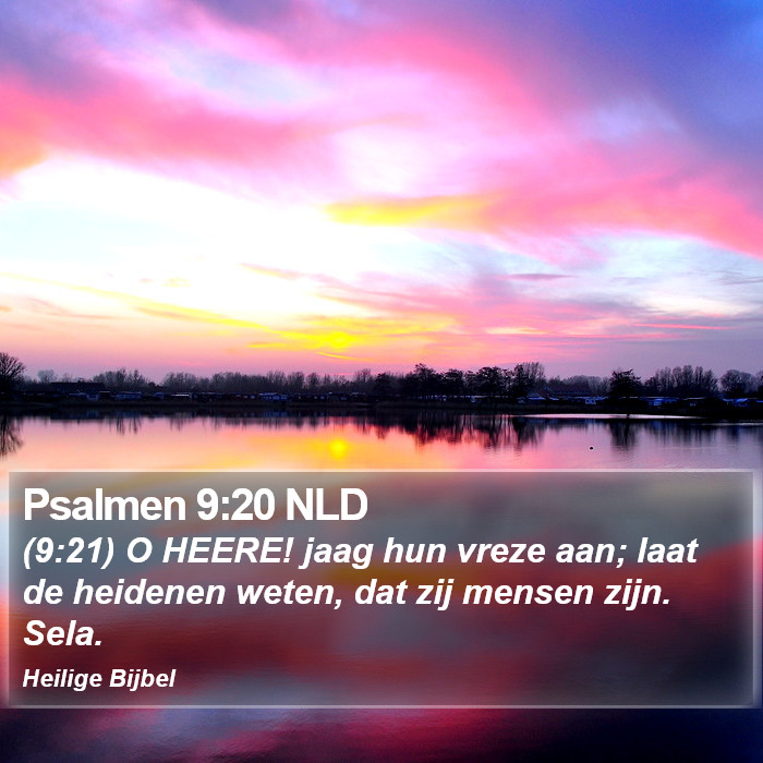 Psalmen 9:20 NLD Bible Study