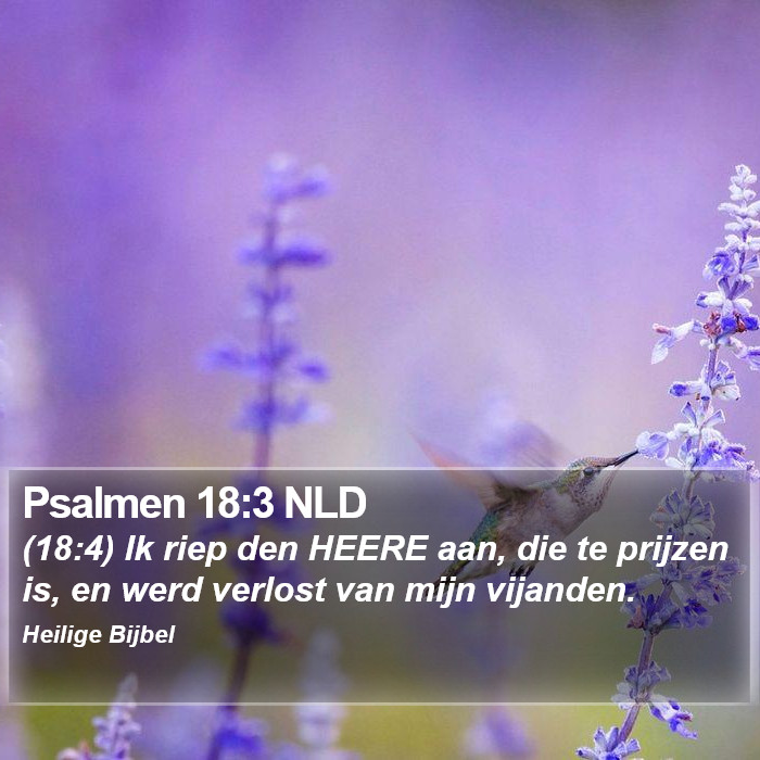 Psalmen 18:3 NLD Bible Study