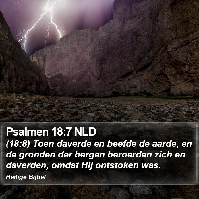 Psalmen 18:7 NLD Bible Study