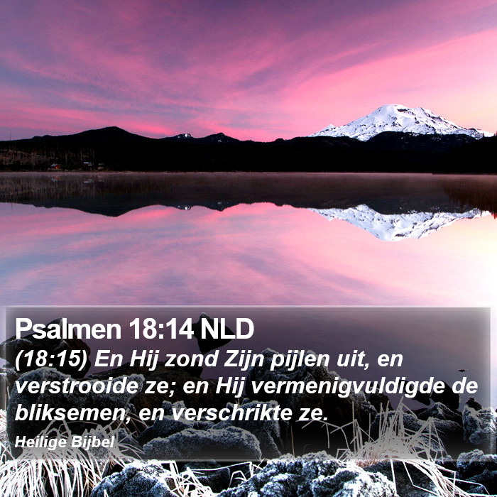 Psalmen 18:14 NLD Bible Study