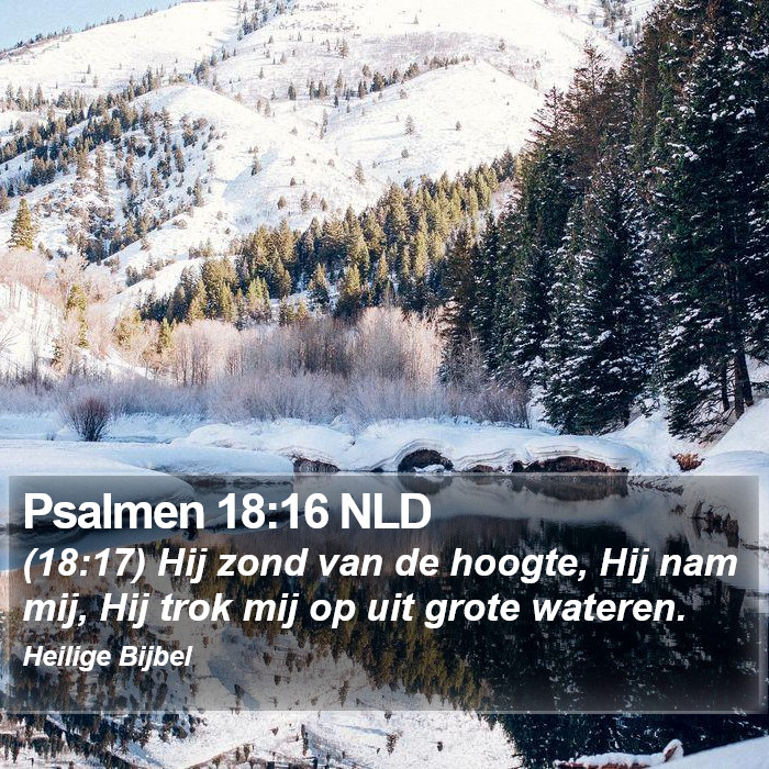 Psalmen 18:16 NLD Bible Study