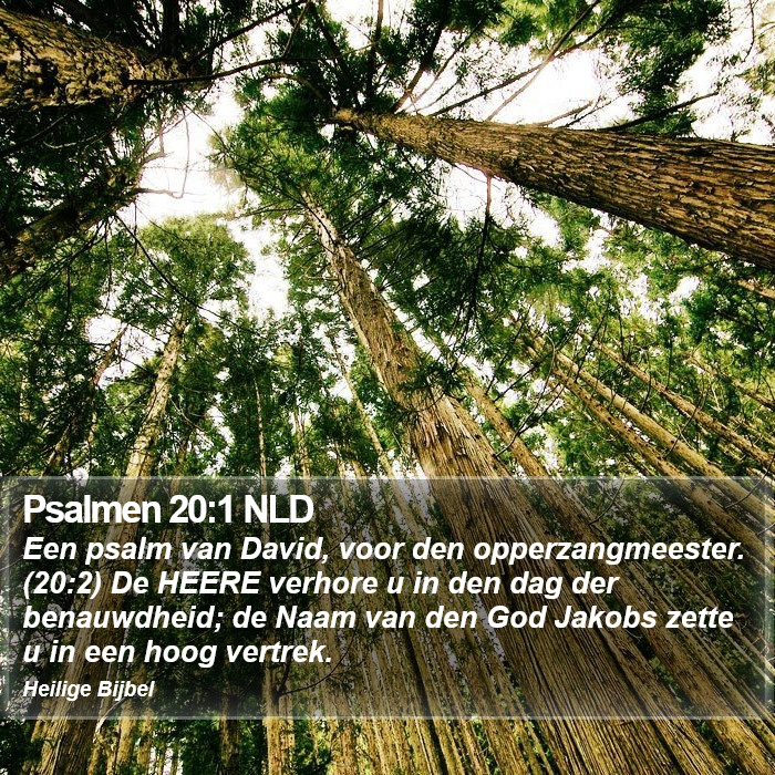 Psalmen 20:1 NLD Bible Study