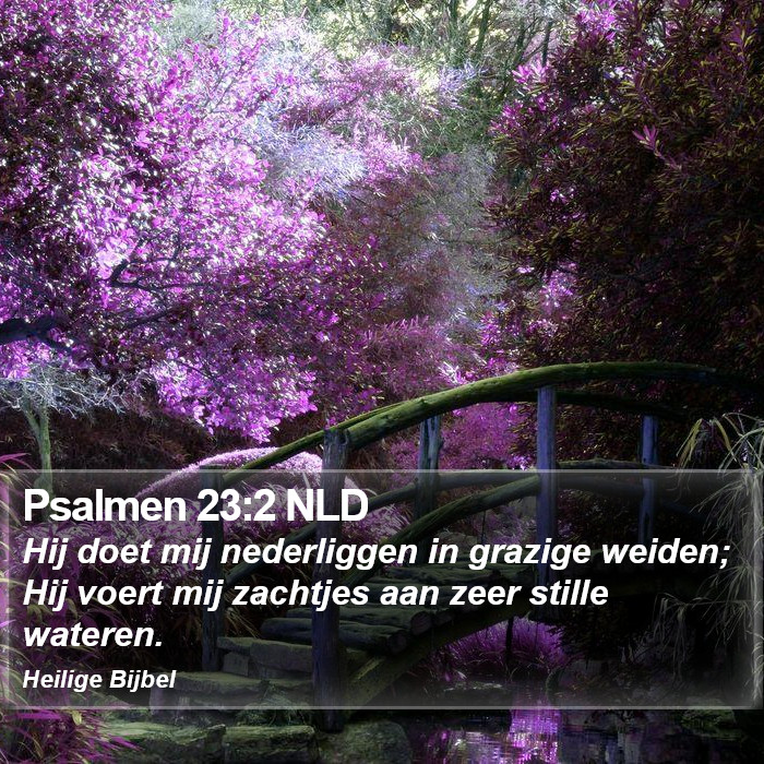 Psalmen 23:2 NLD Bible Study