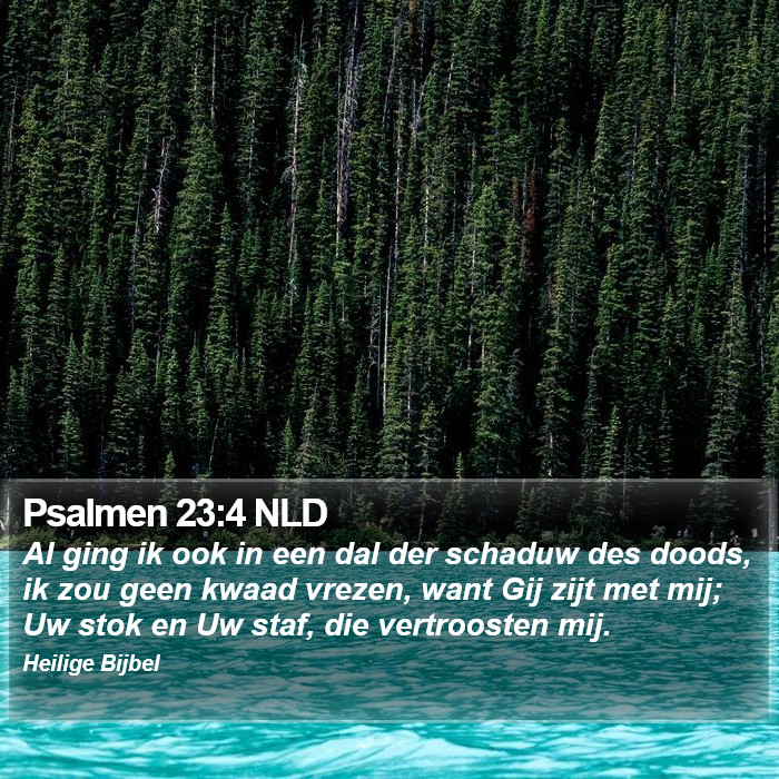 Psalmen 23:4 NLD Bible Study