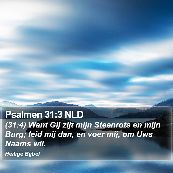 Psalmen 31:3 NLD Bible Study