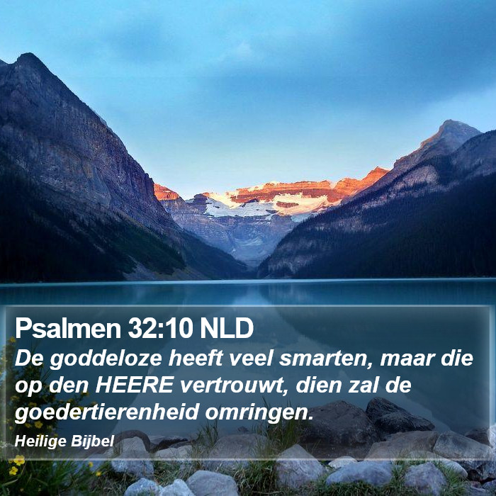 Psalmen 32:10 NLD Bible Study