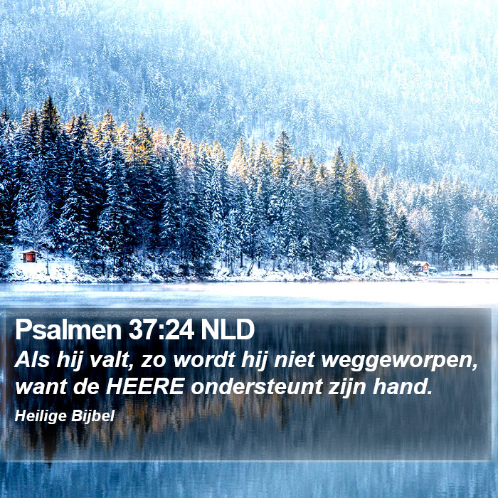 Psalmen 37:24 NLD Bible Study