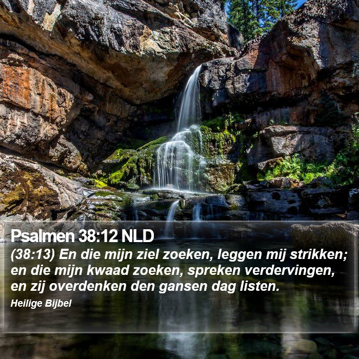 Psalmen 38:12 NLD Bible Study