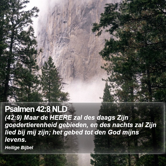 Psalmen 42:8 NLD Bible Study