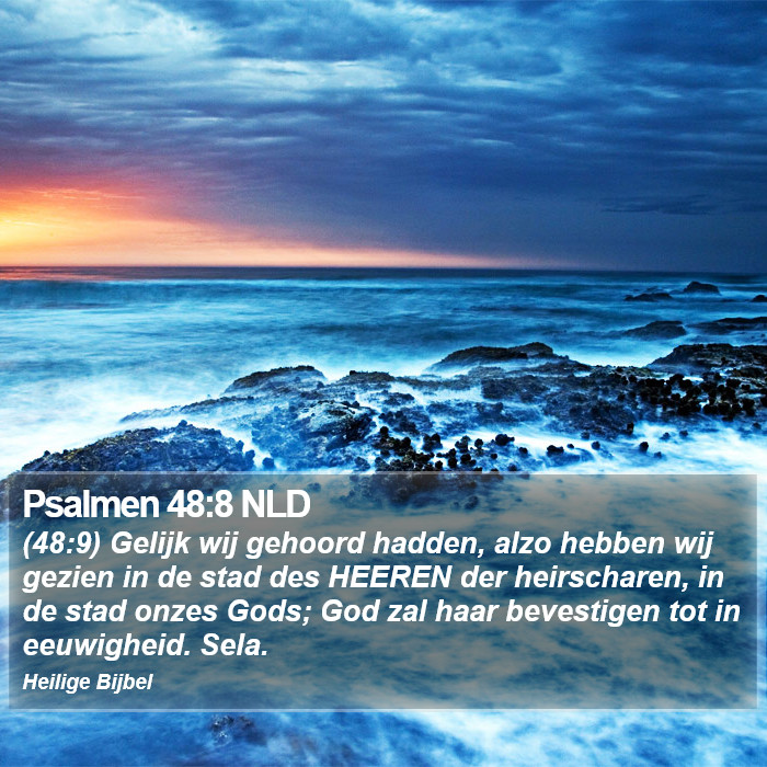 Psalmen 48:8 NLD Bible Study