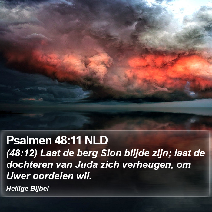 Psalmen 48:11 NLD Bible Study