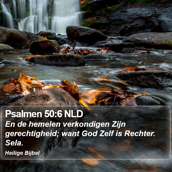 Psalmen 50:6 NLD Bible Study