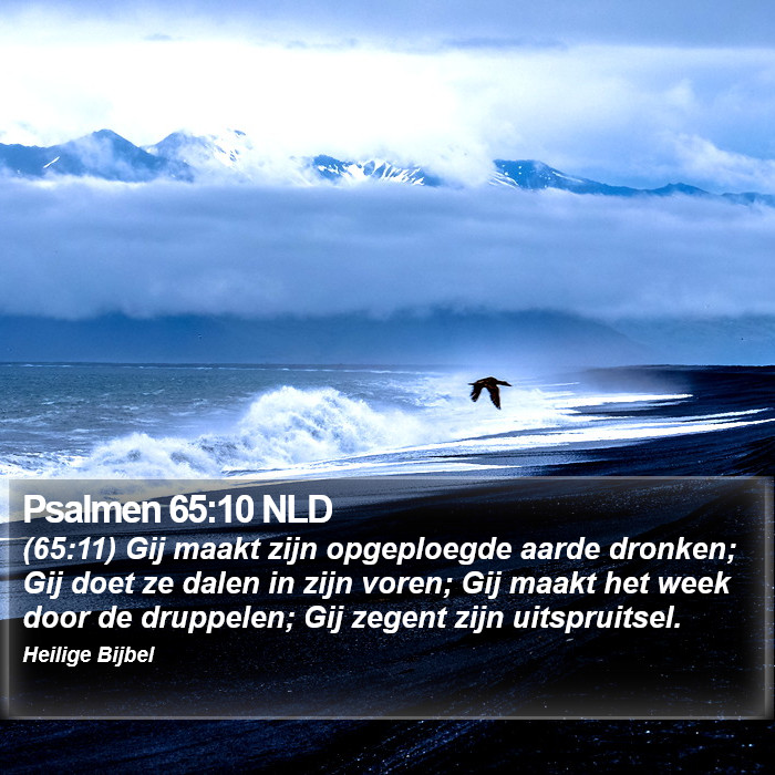 Psalmen 65:10 NLD Bible Study