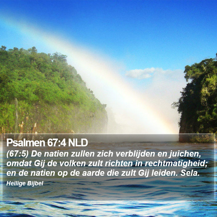 Psalmen 67:4 NLD Bible Study