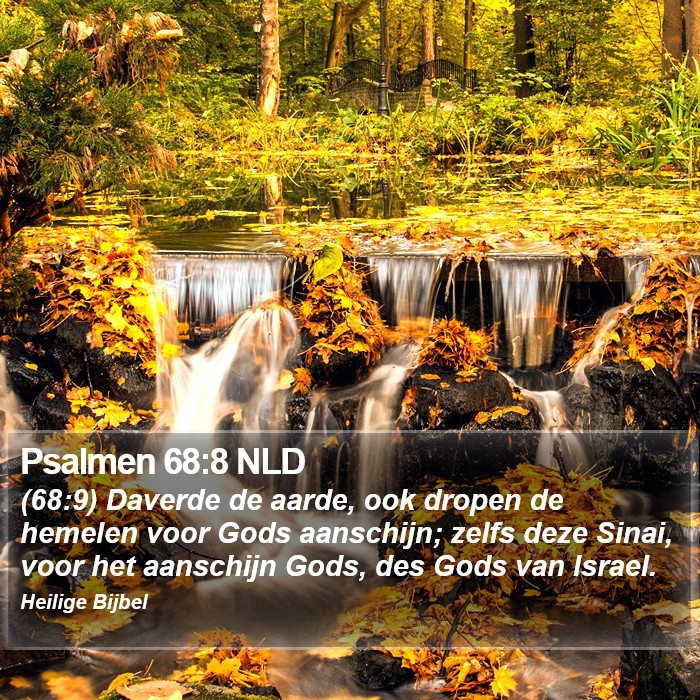 Psalmen 68:8 NLD Bible Study