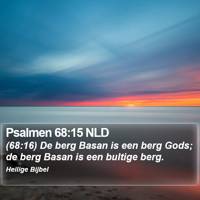 Psalmen 68:15 NLD Bible Study