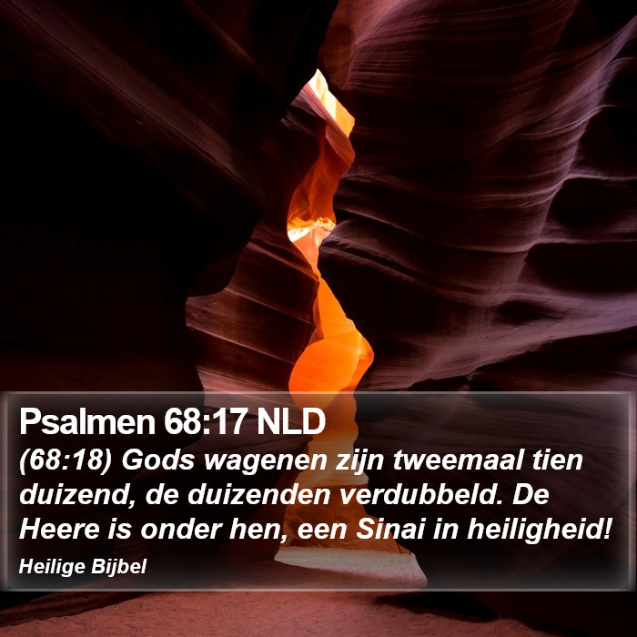 Psalmen 68:17 NLD Bible Study