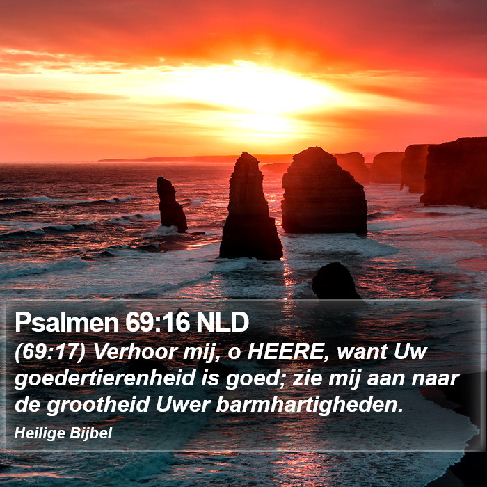Psalmen 69:16 NLD Bible Study