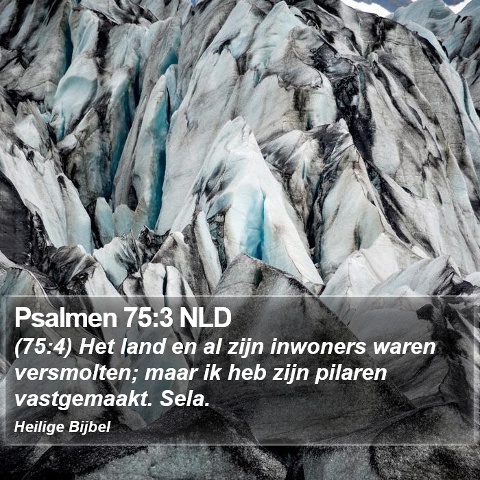 Psalmen 75:3 NLD Bible Study