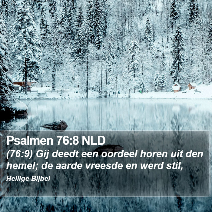 Psalmen 76:8 NLD Bible Study