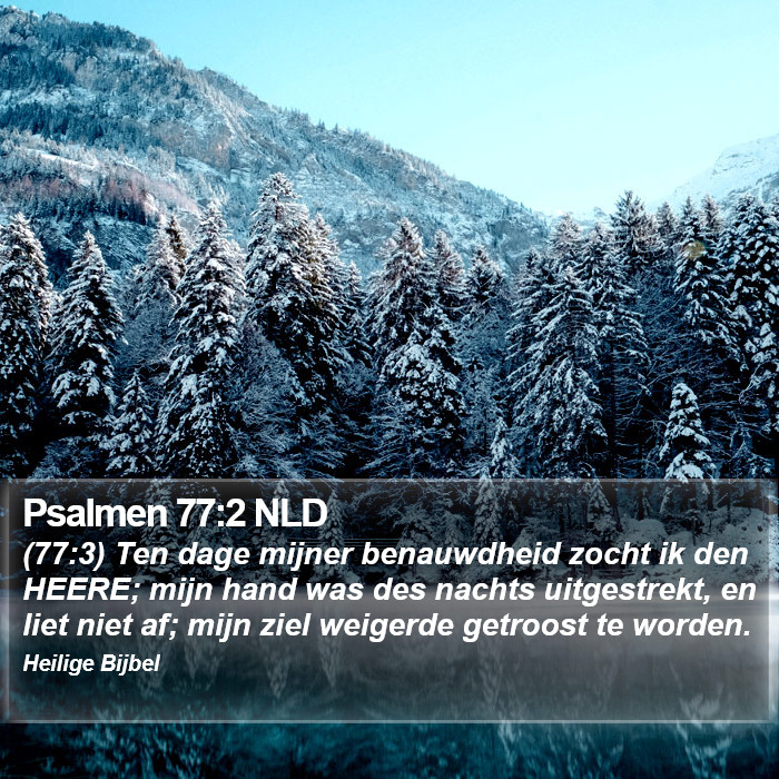 Psalmen 77:2 NLD Bible Study