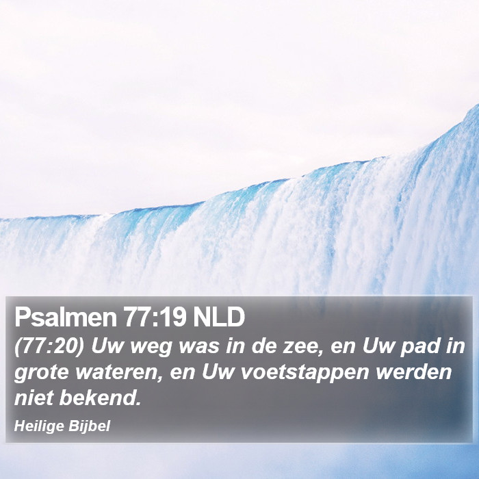 Psalmen 77:19 NLD Bible Study