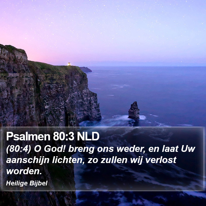 Psalmen 80:3 NLD Bible Study