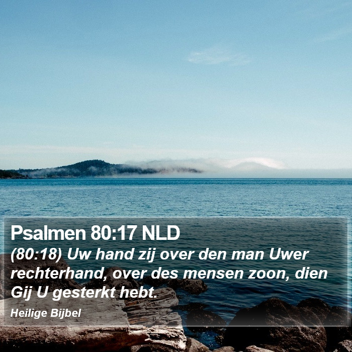 Psalmen 80:17 NLD Bible Study